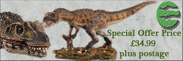 REBOR Dinosaur Collectables Ceratosaurus Dentisculcatus Savage 1:35 Scale 