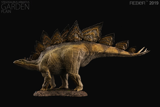 REBOR Stegosaurus Armatus 1:35 Scale "Garden" Plain Variant Prehistoric Figurine 