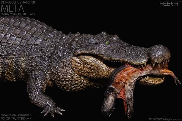 Deinosuchus - swamp variant by Rebor 2023-02-16 IZE-2