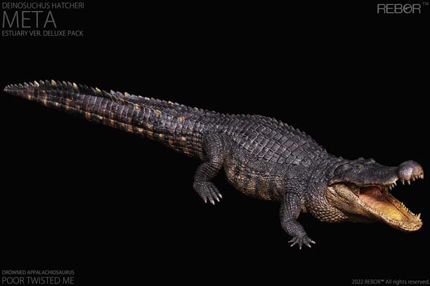 Rebor Adult Deinosuchus Models