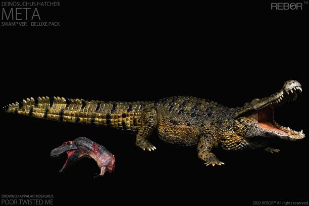 tidyhosts on X: THE NEW & IMPROVED DEINOSUCHUS IS A FORCE OF