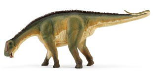 Nigersaurus dinosaur model.