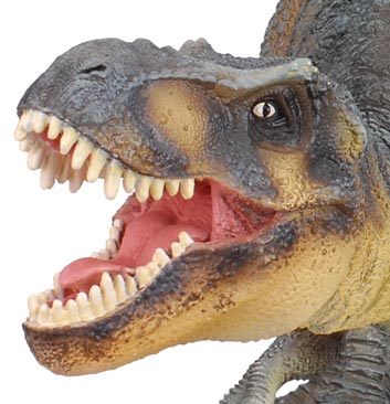 T. rex dinosaur model