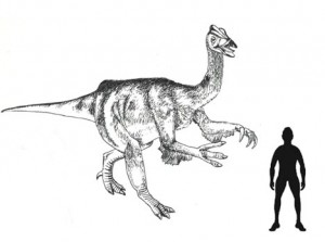 Deinocheirus illustrated.