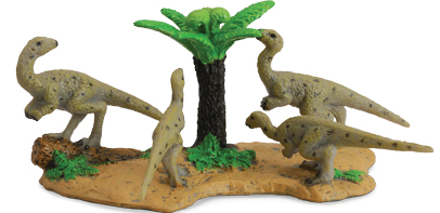Hypsilophodon model. Gifts for prehistoric animal fans.