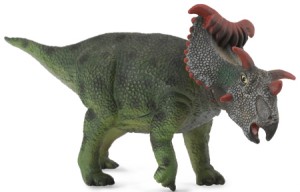 CollectA Kosmoceratops dinosaur model.