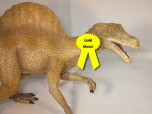 Spinosaurus - a gold medal winner.