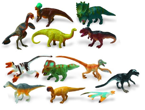 Feathered dinosaurs toob model set.