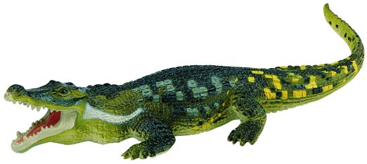 The Carnegie Collectibles Deinosuchus crocodile model.