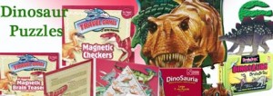 Dinosaur Themed Educational Puzzles and Games.