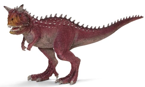 Fierce Abelisaurid from South America. The Schleich Carnotaurus dinosaur model.