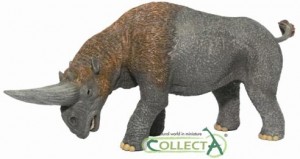 Prehistoric beast distantly related to modern elephants.