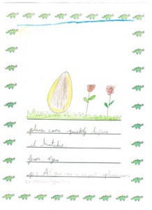 Letter sent to Everything Dinosaur.