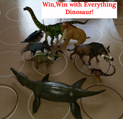 Win a set of CollectA models with Everything Dinosaur!