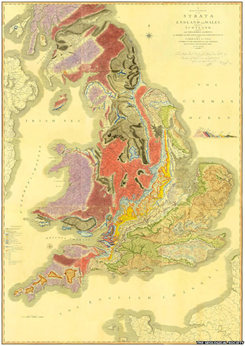 The William Smith Geological Map (1815).