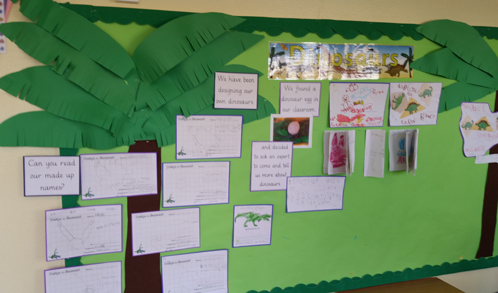 Everything Dinosaur mentioned by Ofsted after our help with handwriting.