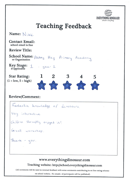 Every review posted is genuine feedback from a member of the teaching team.