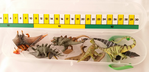 A1101 - one of two new prehistoric animal box sets from CollectA.