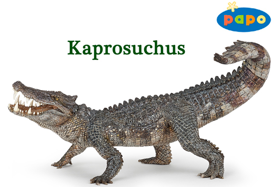 A spectacular Papo Kaprosuchus.