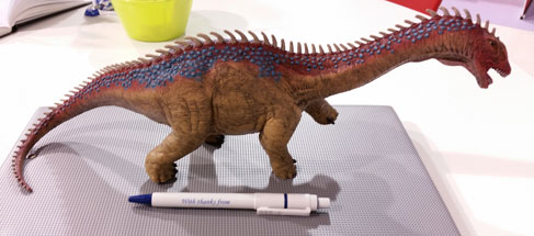 Schleich Barapasaurus dinosaur model.
