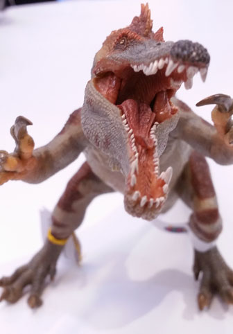 Papo Baryonyx dinosaur model.