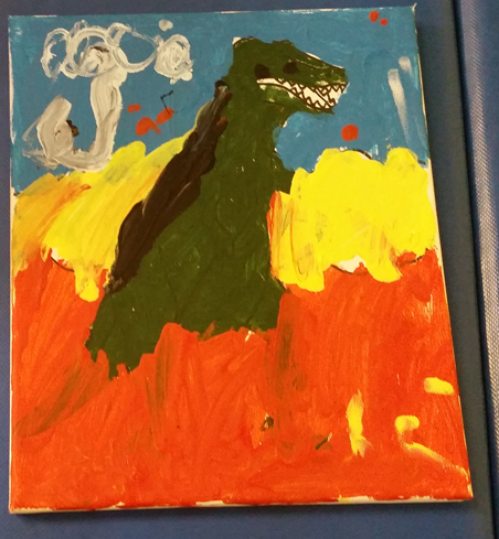 Dinosaurs and Reception Class