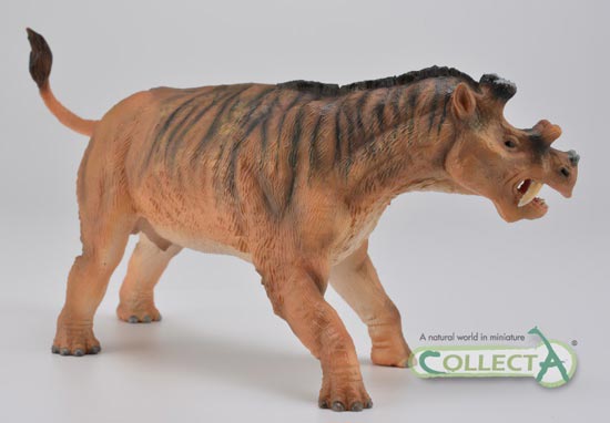 CollectA Deluxe Uintatherium model.