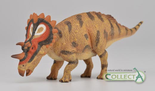 CollectA Prehistoric Life Regaliceratops model.