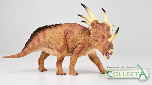 The CollectA 1:40 scale Deluxe Styracosaurus dinosaur model.