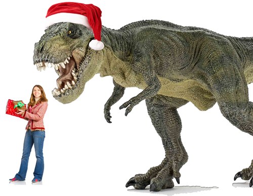 A stress free time shopping for dinosaur themed gifts.