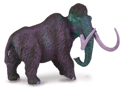 A purple Woolly Mammoth.