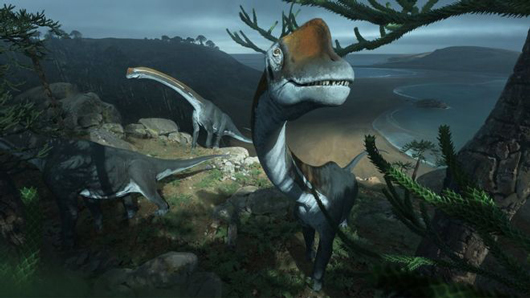 Vouivria damparisensis (brachiosaurid).
