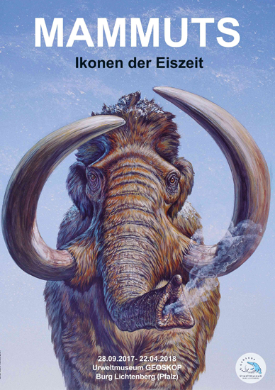 Poster for a Mammoth exhibition.