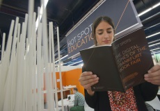 The Educational Hot Spot at the Frankfurt Book Fair.