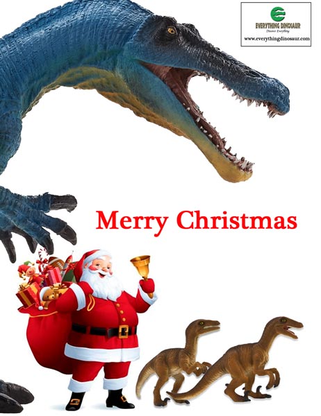 Happy Christmas from Everything Dinosaur.