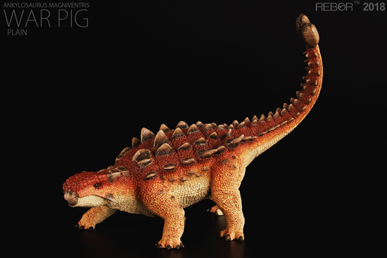 Rebor Ankylosaurus dinosaur model.