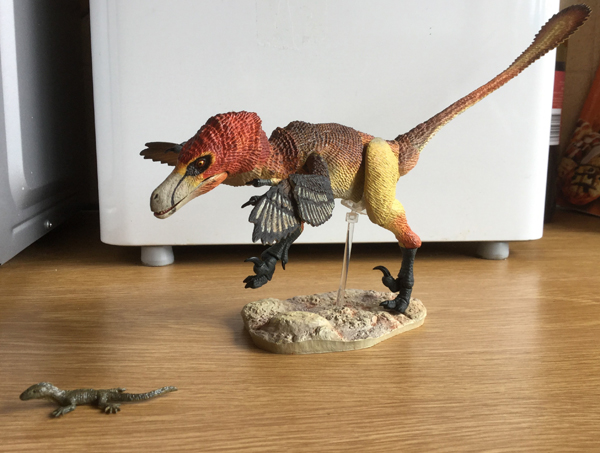 Beasts of the Mesozoic Velociraptor on the prowl.