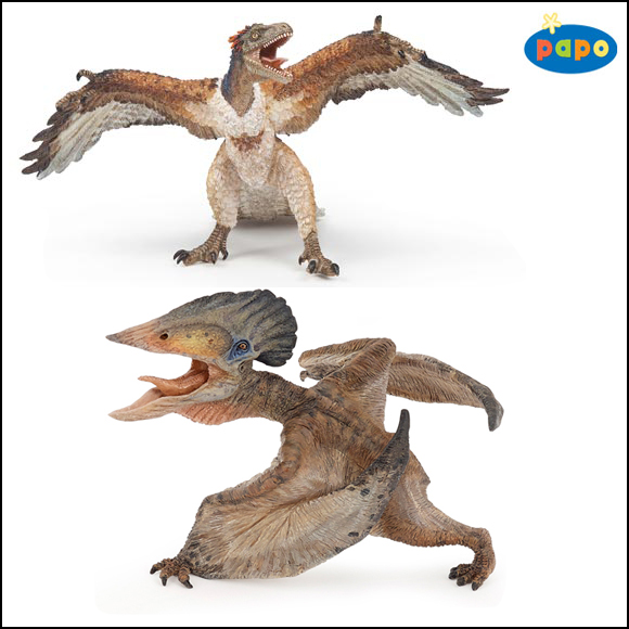 Papo Tupuxuara and Papo Archaeopteryx retired 2019.