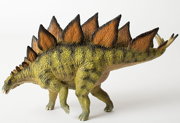 Bullyland Stegosaurus dinosaur model.