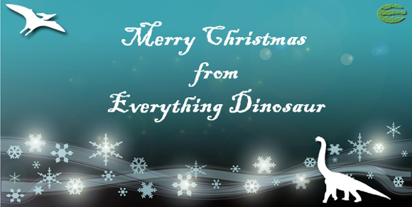 Everything Dinosaur team members wishing everyone a happy Christmas.
