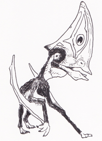Everything Dinosaur has produced an illustration of the pterosaur called Caiuajara.