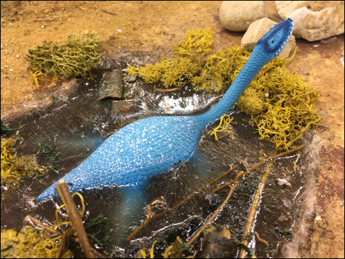 Schleich Plesiosaurus model.  Is this the Loch Ness Monster?