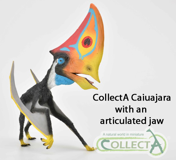 The CollectA Caiuajara with a moveable jaw.