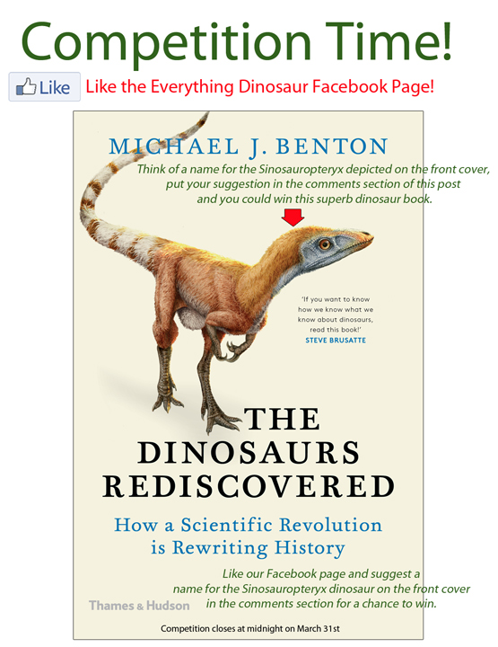 Win a dinosaur book from Everything Dinosaur.