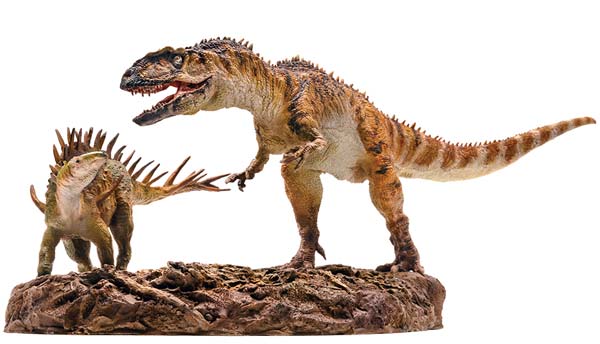 PNSO figures - Chungkingosaurus and Yangchuanosaurus