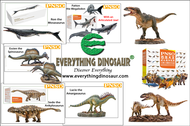 New PNSO prehistoric animal models in stock.