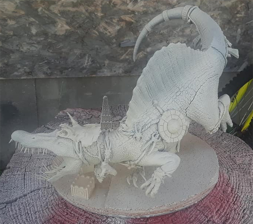 Customising a Pegasus Kit Spinosaurus