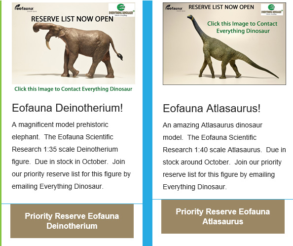 Eofauna Deinotherium and the Eofauna Atlasaurus.