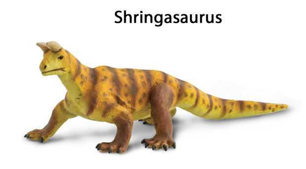 New for 2020 Wild Safari Prehistoric World Shringasaurus.