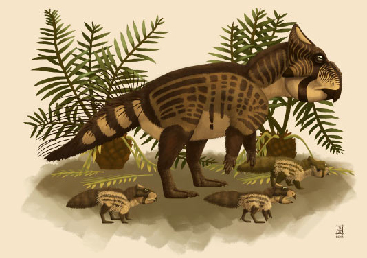 Ferrisaurus sustutensis life reconstruction.